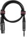 Gator Cableworks GCWC-XLR-18INFTRS microfoonkabel 45 cm zwart
