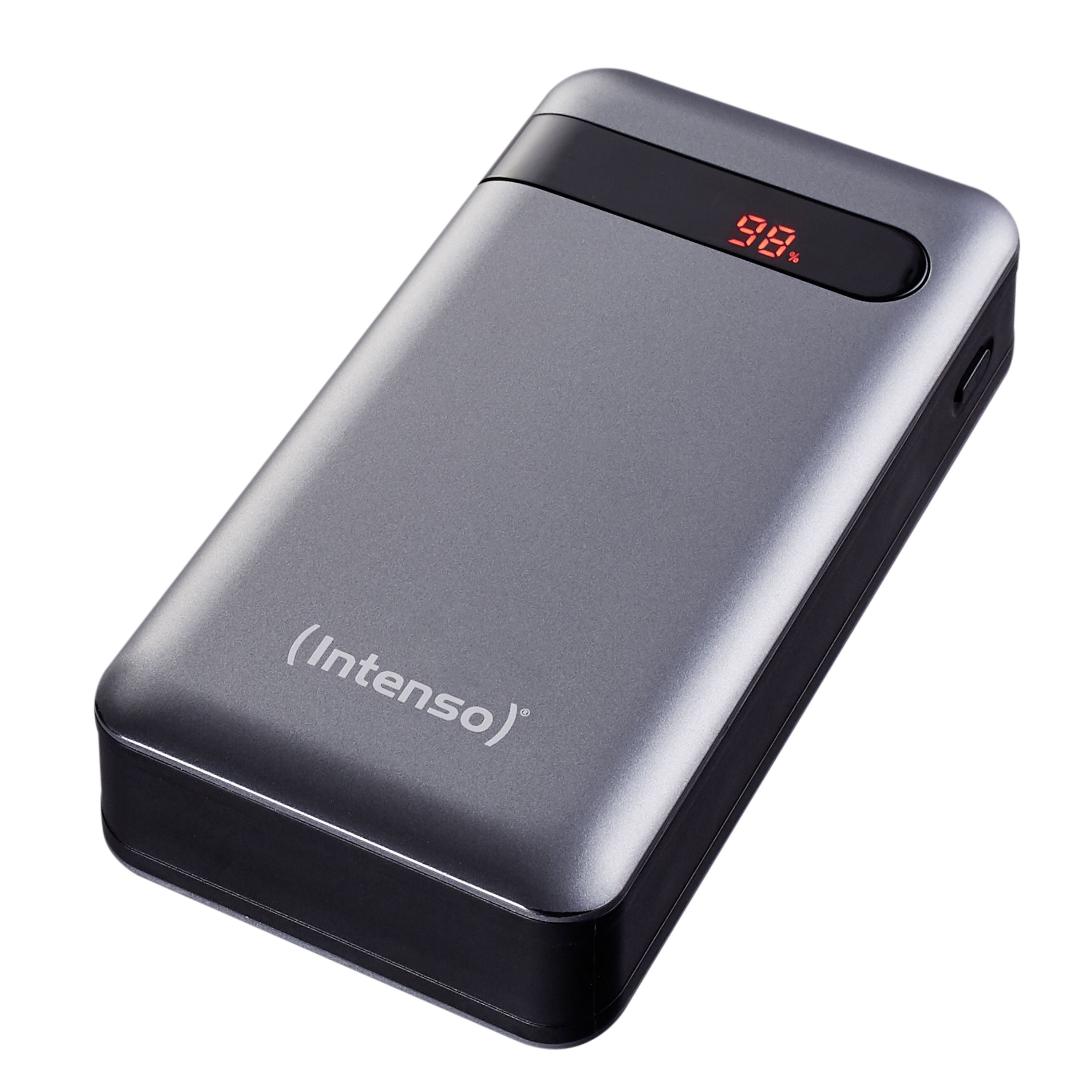 Intenso Powerbank PD20000 - 20000 mAh - Antraciet