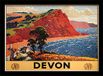 Pyramid International Devon (1)" ingelijste print memorabilia, meerkleurig, 11 x 11 x 1,3 cm