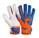 Reusch gants de gardien de but pour enfants Attrakt Orange/Bleu