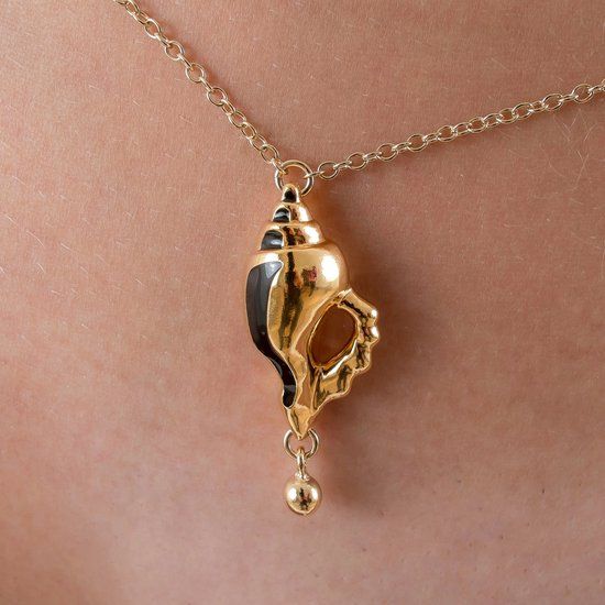 Sylvie Monthulé - Heupketting Shell Ocean | Goud