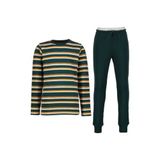 Vingino gestreepte pyjama - scarab green