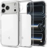 Spigen Ultra Hybrid T MagFit Hoesje Geschikt voor Apple iPhone 18 Pro / 17 Pro - Back Cover Compatibel met MagSafe / Qi2 - Blanc