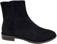 Gianluca Pisati Blauwe Suede Dames Enkellaarzen - Blauw - 40