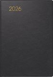 BRUNNEN Zakagenda Mod. 723 2026 | A7, leer, zwart