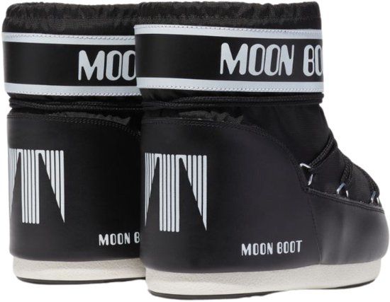 Moon Boot Icon Low Nylon Boots - Black - Women's Size 36/38