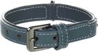 Denver Flamingo Denver Halsband Blauw S 25-31cm Leer/Metaal
