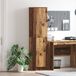 vidaXL Highboard Oudhout 35 x 39 x 168 cm