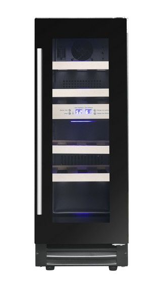 LE CHAI LBN178 Wijnkoeler - Ingebouwd - Zwart - 17 flessen