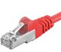 PremiumCord SP6ASFTP010R netwerkkabel Rood 1 m Cat6a SF/UTP (S-FTP) Rond