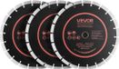 VEVOR Disques de coupe diamantés 3 pièces 306 mm