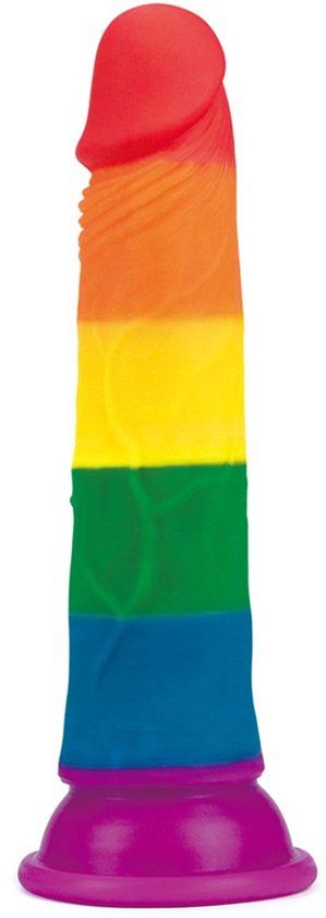 LoveToy Prider Dildo 18.5 cm Veelkleurig