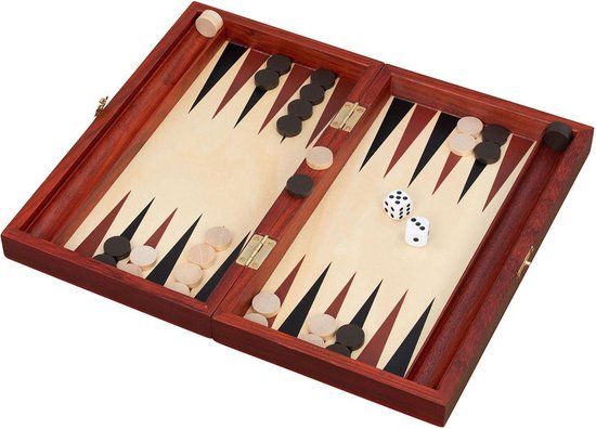 Goki Backgammon Houten Bordspel - 56322