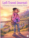 Lofi Travel Journal: A Dreamy Escape to Faraway Places: A Cozy Anime Coloring Book and Journal with Dedicated Notes Sections for Adults and Teens