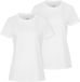 Puma Set van 2 dames-T-shirts Base White, 2-pack wit - M