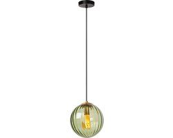 Lucide MONSARAZ - Hanglamp - Ø 25 cm - 1xE27 - Groen
