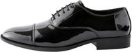 Next - Heren - Lakleren Oxford schoenen met neusstuk met brede pasvorm - Zwart