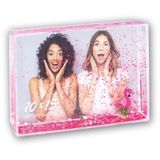 Zep Fotolijst Shake Frame Flamingo Roze, Transparant 10x15 cm