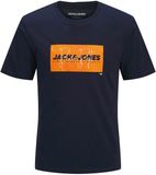 JACK&JONES Cole Print SS Shirt Jongens - Maat 140