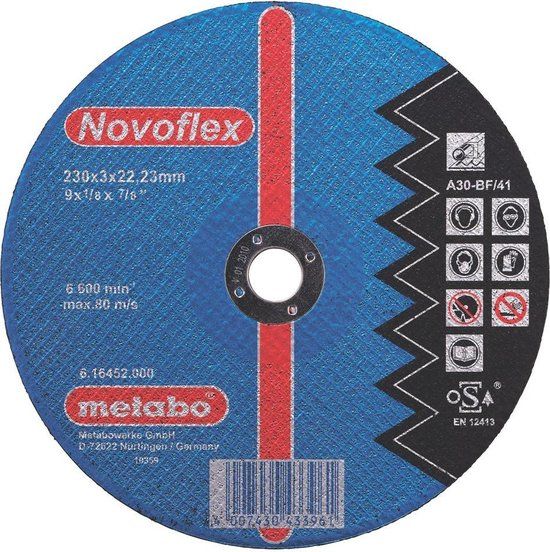 Metabo 616448000 Novoflex Afbraamschijf - 150 x 3 x 22,23mm
