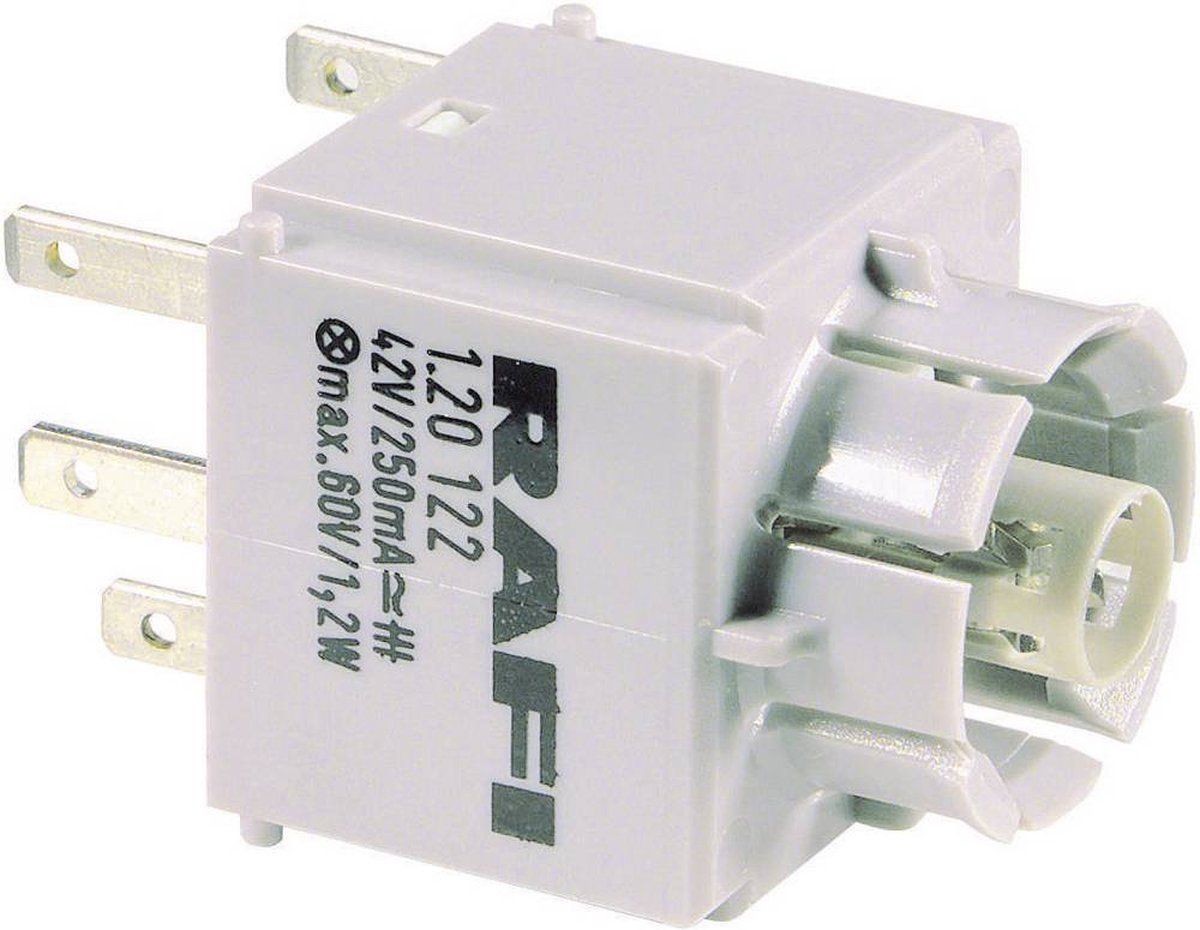 RAFI 1.20122.011 Contactelement Met fitting 1x NC, 1x NO Moment 42 V 1 stuk(s)
