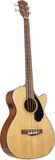 Fender CB-60SCE Natural - Akoestische basgitaar
