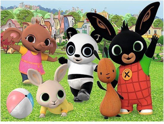 Trefl Bing Puzzel Fun In The Park 24 Maxi Stukjes - 25 Stukjes - Vanaf 3 Jaar