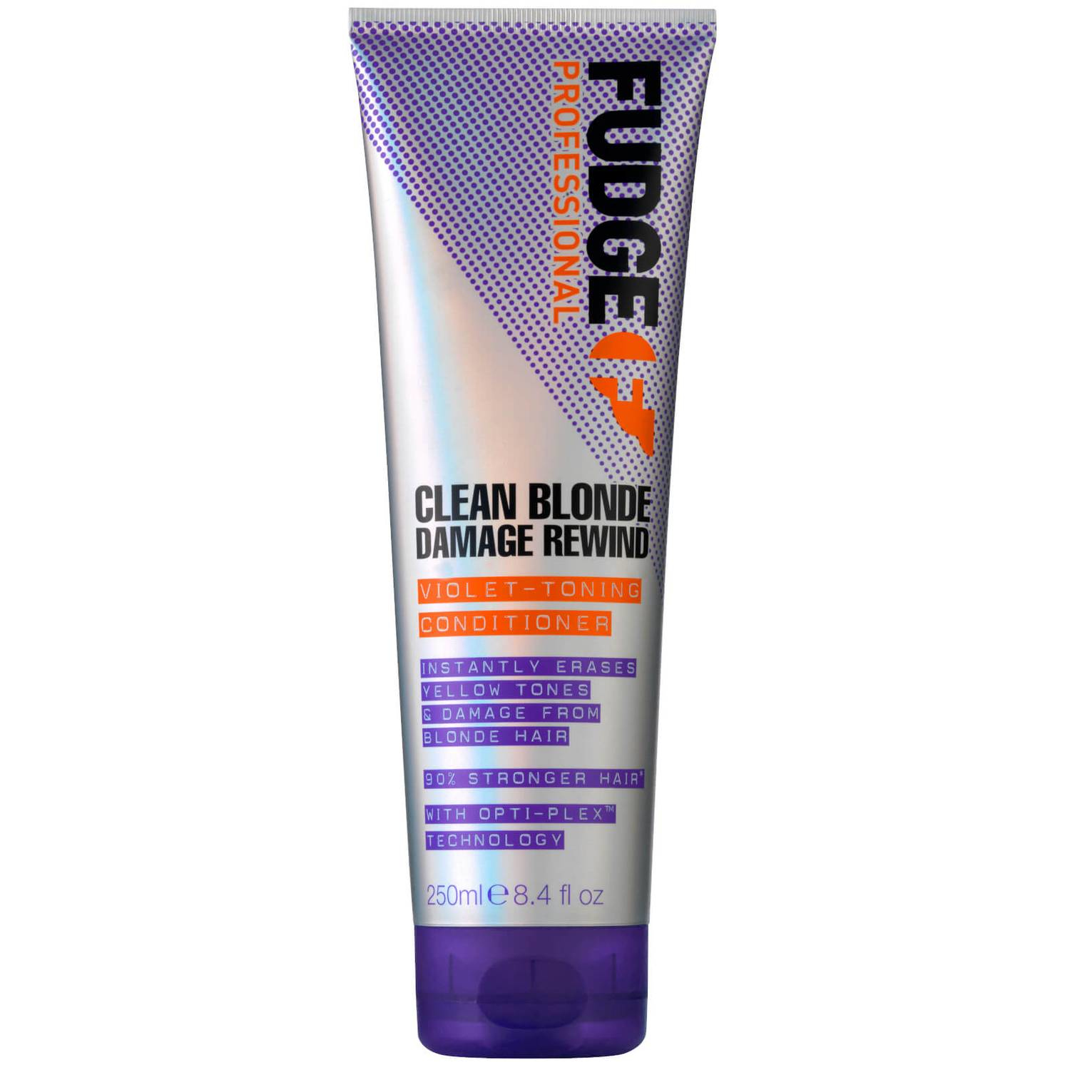 Fudge Professional   Clean Blonde Damage Rewind Purple Toning Conditioner 250ml