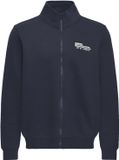 Blend BHKENJI ZP CARDIGAN Heren Sweater L Polyester/Katoen Effen Donkerblauw
