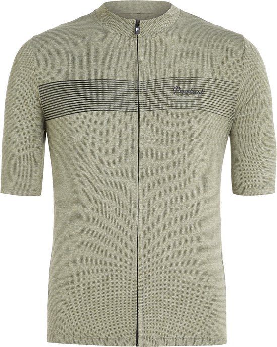 Protest PRTVLEUTEN Fiets T-Shirt Heren - Groen - XL