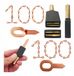 Schwarz Werkzeuge DARO NARZĘDZIA Spotter Bits & Elektroden Set 1.5mm - 200 Stuks