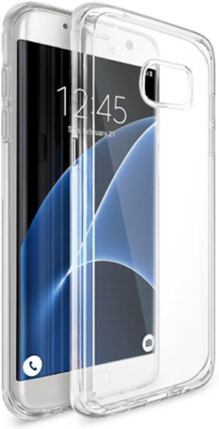 iCall Samsung Galaxy S7 - Siliconen Transparant TPU Hoesje Gel Soft Case / Cover