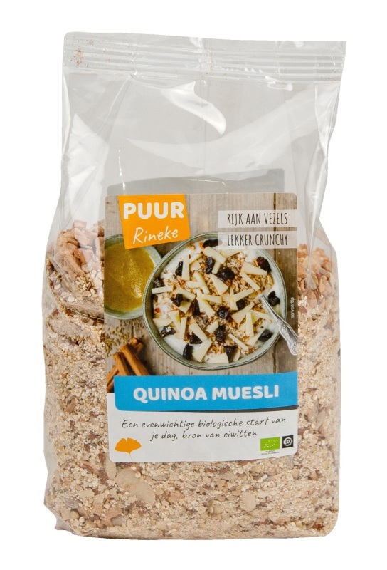 Puur Rineke Quinoa muesli bio 600 G