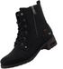 Mustang dames enkellaars zwart