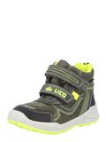 LICO Laarzen 'Tarik V' neongroen / olijfgroen / zwart