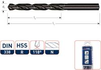 Rotec HSS-R Spiraalboor DIN 338N gewalst 7,6 mm