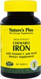 Nature's Plus Nature's Plus Chewable Iron, Cherry Flavor (90 Tablets)