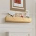 Accessoires pour cheminée : console de cheminée, revêtement de cheminée - étagères flottantes de 183 cm - étagère en couleur bois - accessoires pour votre cheminée
