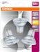 Osram 3-pack LED lampen GU10 2,6W 230lm 2700K warm wit 36 graden