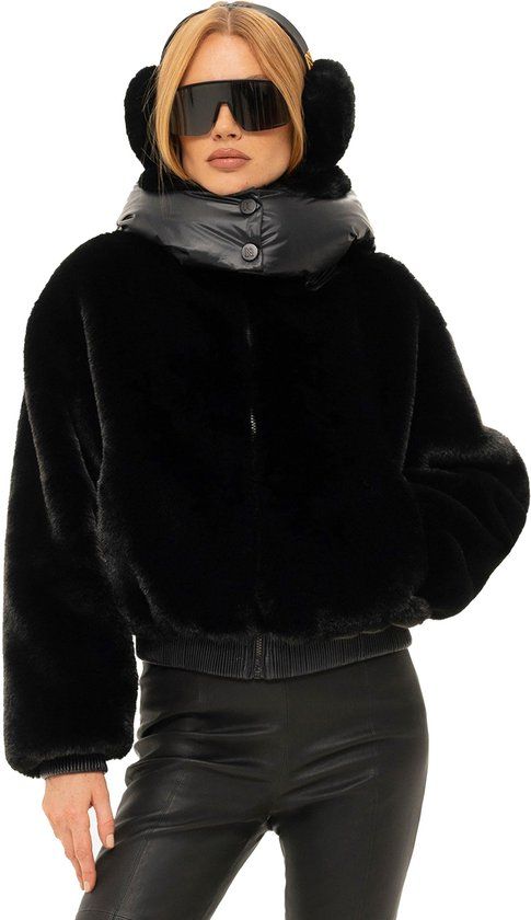 Nikkie Nuevo Ski Jas Zwart XL
