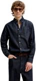 Jack & Jones Heren Overhemd regular fit Blauw XL Volwassenen