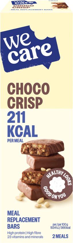 WeCare Meal Replacement Bar Choco Crisp - 116g