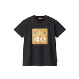 Super Mario Bros. 40th-T-shirt (zwart)
