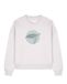 Watapparel Sweatshirt 'Meeresschildkröte' lichtblauw / grijs / grijs gemêleerd