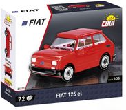 Cobi Youngtimer Bouwpakket Fiat 126el 1:35 Rood 71-delig