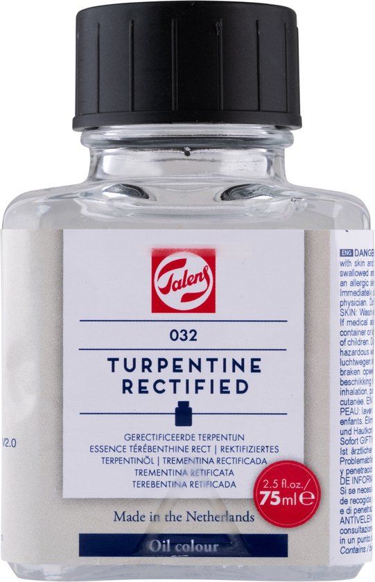 Talens Gerectificeerd Terpentijn 032 Fles 75 ml