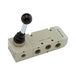 RIEGLER 106469-514.116 5/2-wegventiel, man. 90° hendel bistabiel G 1/2, 1 stk