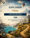 Explorer Trail Large Print Word Search: 100 Adventure Word Search Puzzles for Adults & Seniors