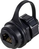 Tru Components TRU COMPONENTS RJ45 inbouwbus rond TC-12770440 Invoerhulp voor RJ45 1 stuk(s)