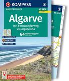 KOMPASS Wanderführer Algarve mit Fernwanderweg Via Algarviana, 64 Touren / Etappen mit Extra-Tourenkarte
